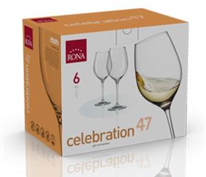 Rona Sklenice na víno CELEBRATION 470 ml, 6 ks
