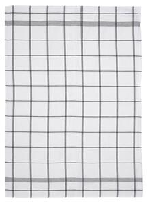 Sodahl, Kuchyňská utěrka 50x70 Minimal White | Bílý, černý