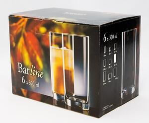 Crystalex Sklenice BARLINE 300 ml, 6 ks