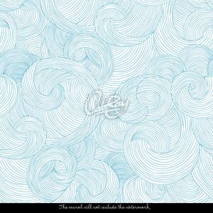 Fototapeta Stagnační vlny japonského moře Samolepící 250x250cm