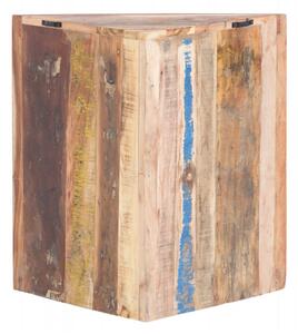 Nástěnná rohová skříňka z recyklovaného dřeva Shaman