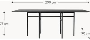 Jídelní stůl Snaregade, 200 x 90 cm