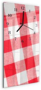 Skleněné hodiny vertikální Ubrus zsppc-30x60-00179609