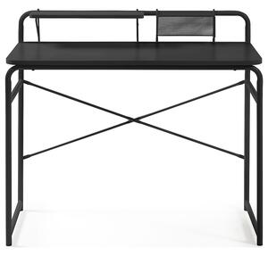 Černý pracovní stůl Kave Home Foreman 98 x 46 cm