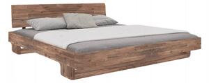 Dřevěná postel 140x200 Springfield z kartáčované akácie