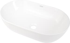 Deante Peonia umyvadlo 50x30 cm oválné na pult bílá CDE6U5S