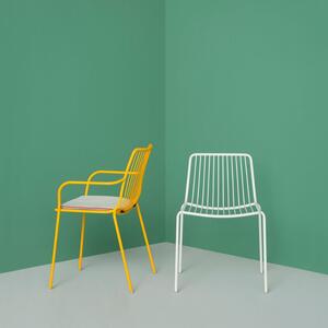 Pedrali Zelená kovová zahradní židle Nolita 3651