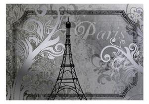 Fototapeta - Vintage Paris - silver