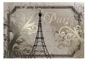 Fototapeta - Vintage Paris - gold