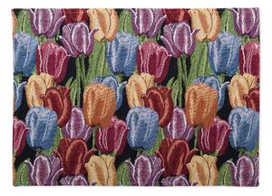 Prostírání MOTIV tulipány pestrá prostírání cca 30 x 45 cm
