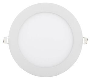 LEDsviti Bílý kulatý vestavný LED panel 175mm 12W denní bílá (16033)