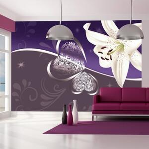Fototapeta - Lily in shades of violet