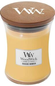 Střední vonná svíčka Woodwick, Seaside Mimosa