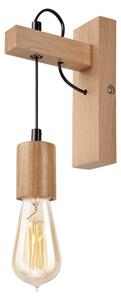 Nástěnné svítidlo LEON 1xE27/60W/230V dub