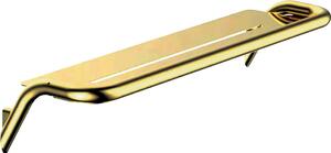 Deante Silia, nástěnná polička 436x124x89 mm, zlatá lesklá, DEA-ADI_Z511