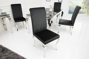 Židle MODERN BAROCCO černá samet Nábytek | Jídelní prostory | Jídelní židle | Všechny jídelní židle