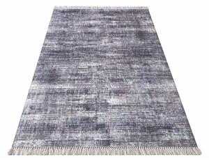 Tmavě šedý koberec s protiskluzovou úpravou Šířka: 160 cm | Délka: 220 cm