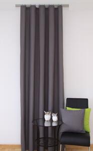 Luxusní hotový závěs na okno v šedé barvě Délka: 250 cm