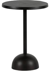 Hoorns Černý kovový odkládací stolek Treck 40 cm