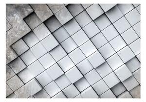 Fototapeta - Gray background 3D