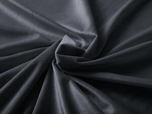 Biante Sametový obdélníkový ubrus Velvet Premium SVP-004 Antracitově šedý 50x100 cm