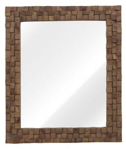 Zrcadlo z masivu Lombardi 75x63