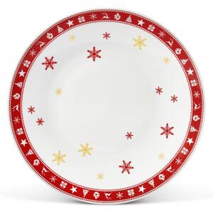 Vnon porceln, tal mlk, 26 cm, esk porceln, Leander