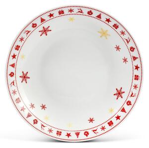 Vnon porceln, tal hlubok, 22 cm, esk porceln, Leander