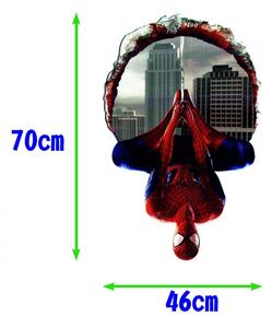 Dekorační nálepka s motivem Spiderman 3D 46x70cm