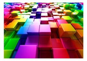 Fototapeta - Colored Cubes
