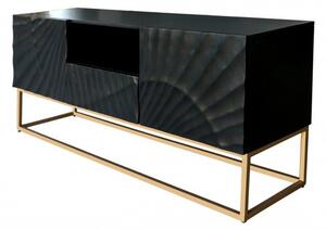 (3518) SCORPION designový TV stolek, masiv mango 160 cm
