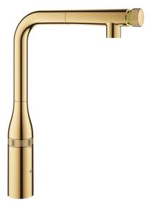 Dřezová baterie GROHE Essence SmartControl s otočným raménkem Cool Sunrise 31615GL0