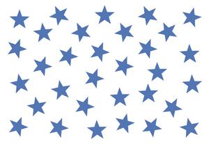 Murando DeLuxe Tapeta modré hvězdy Rozměry (š x v) a Typ: 200x140 cm - vliesové