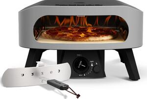 Gaspizzaoven – Pec na pizzu – Gril na pizzu – Venkovní pec s kamennou deskou z cordieritu a hořákem o výkonu 6,0 kW