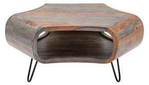 (2898) ORGANIC LIVING design konferenční stolek sheesham 70cm