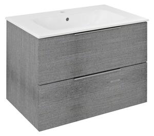 Sapho CIRASA umyvadlová skříňka 69,8x52x46cm, dub stříbrný