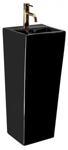 Rea Kamila umyvadlo 33x33 cm obdélníkový volně stojící černá REA-U5644
