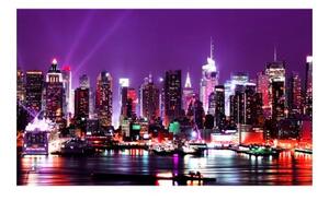 Fototapeta - Duha city lights - New York