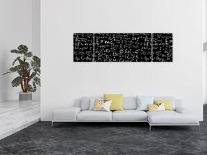 Obraz - Matematika (170x50 cm)