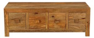 Konferenční stolek Heno 110x40x60 z mangového dřeva