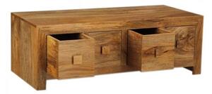 Konferenční stolek Heno 110x40x60 z mangového dřeva