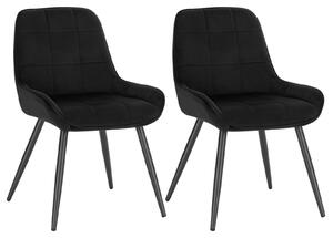 Jídelní židle - Jídelní židle - Židle - Interiérové židle - Černé židle - Ergonomický design