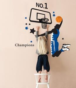 Živá Zeď Samolepka Basketbalista Velikost: 90 x 100 cm