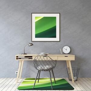 Ochranná podložka pod židli abstrakce green