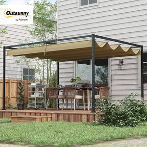 Pergola – Krytá terasa – Pavilon – Venkovní prostor – Střecha s posuvnými lamelami