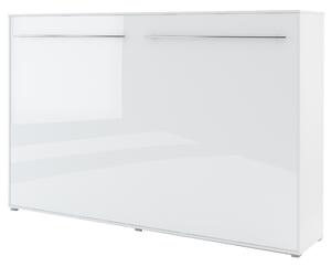 Sklápěcí postel CONCEPT PRO CP-05 bílá vysoký lesk, 120x200 cm