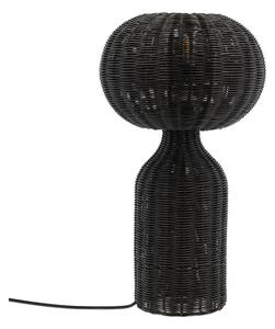Villa Collection Stolní lampa Werna 30 x 53,5 cm Black Rattan