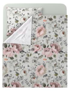 Livarno® Sada ložního povlečení Renforcé, 160 x 280 cm, 70 x 90 cm, 3dílná (bílá/modrá) (100407995002)