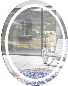 INTEDOOR Round zrcadlo s integrovaným LED osvětlením RU ZS 80 TF