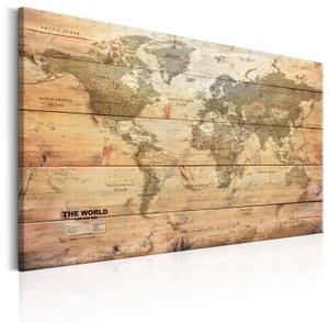 Obraz - World Map: Boards